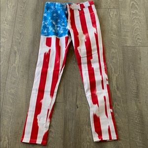 American flag jeans